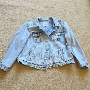 Lucky Brand Light Blue Jean Jacket